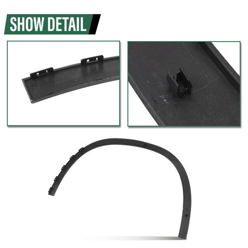 Solid Spare Front Right Fender Trim Wheel Arch Molding Fit For 15-20 Mercedes Benz GLA250