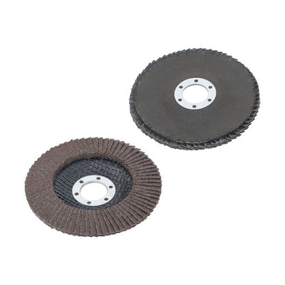 Solid Spare 10 pcs 4-1/2" Flap Sanding Disc 40 Grit 4.5 Grinding Wheels for Angle Grinder