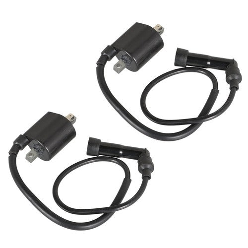 Solid Spare 2×Ignition Coils 42X-82310-70-00 For Yamaha Virago XV700 XV750 XV1000 XV1100