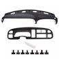 Solid Spare Black Dash Bezel Dashboard Cover For 98-2001 Ram 1500 & 1998-2002 Ram 2500 3500