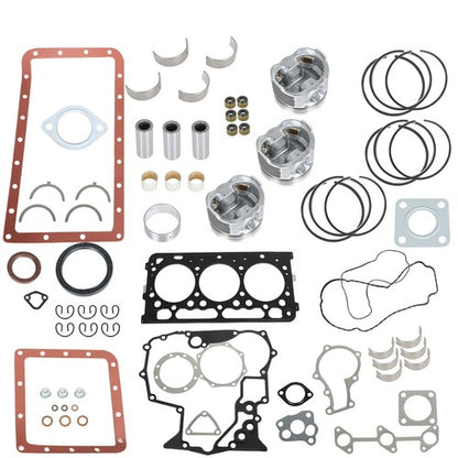 Solid Spare NEW Overhaul Kit STD Fit For New Kubota D902 KBOVKVD902-00-5421 USA