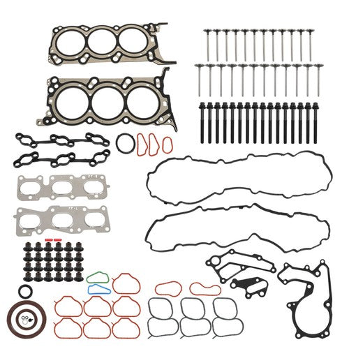 Solid Spare W/ Bolts&Intake Exhaust Valves Fit For Kia Sorento 2011-2020 V6 Head Gasket Set