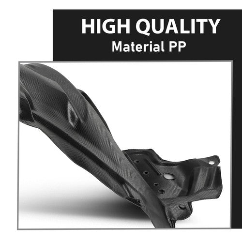 Solid Spare Fit For 2006-2012 Toyota RAV4 Front Left+Right Fender Liner Splash Shield
