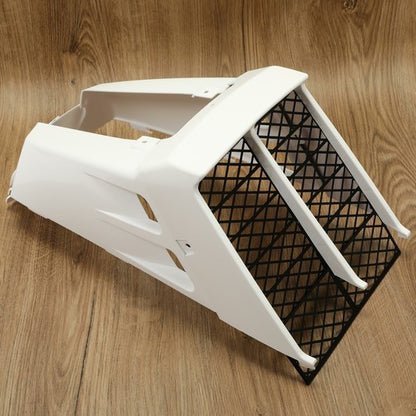 Solid Spare White Gas Tank Side Covers W/ Radiator Cover Grill for Yamaha Banshee 350 87-06