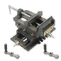Solid Spare 5 Inch Cross Press Vise Slide Vice For Duty Sliding Drill Shop Grip Tools Heavy
