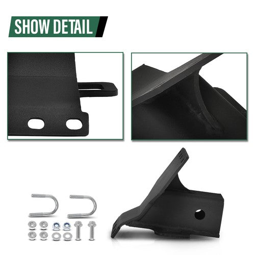 Solid Spare Fit For 2016-2024 Yamaha YXZ 1000R 2" Rear Tow Hitch Receiver