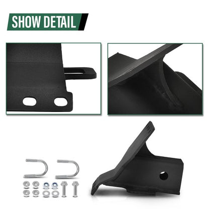 Solid Spare Fit For 2016-2024 Yamaha YXZ 1000R 2" Rear Tow Hitch Receiver