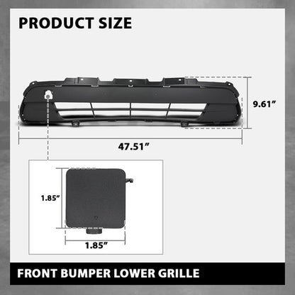 Solid Spare Fit For 2016 2017 2018 Kia Optima L LX EX Front Bumper Lower Grille 86560-C5000