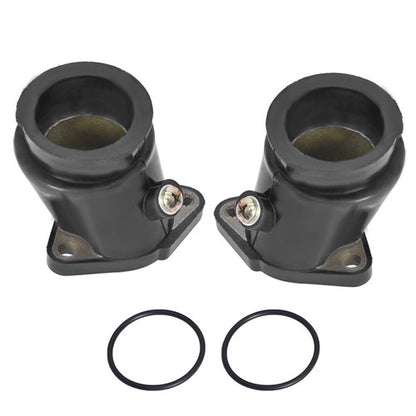 Solid Spare 2PC Carburetor Carb Intake Manifold Boot Pipe For Honda Rebel CA250 CMX250