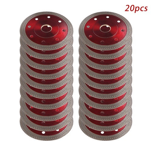 Solid Spare 20 Pack 4 Inch Circular Saw Blades Diamond Blades for Angle Grinder