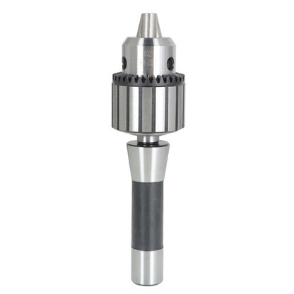 Solid Spare 1/8"- 5/8" Heavy Duty Keyed Drill Chuck with R8 Shank & Key in Prime Quality