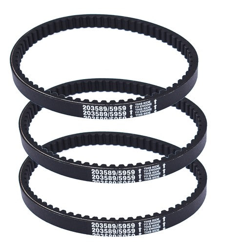 Solid Spare 3X 203589/5959 Go Kart Drive Belt 30 Series Fit For Manco 5959 Comet 203589 Usa