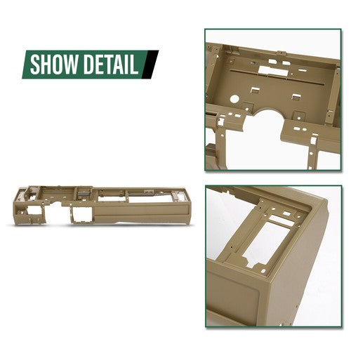 Solid Spare Fit For 1988-1994 Chevy GMC C/K Truck Suburban Blazer Dashboard Dash Core Beige