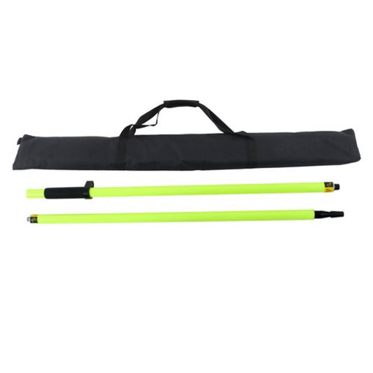 Solid Spare New Aluminum GPS Rover Rod GPS Pole Land Surveying 6.5FT/2M