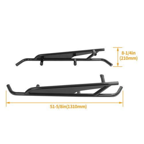Solid Spare Rock Sliders Tree Kicker Side Nerf Bar For Can Am Maverick X3 2017-2025 2-Seater