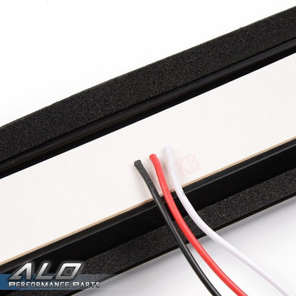Solid Spare Fit For 1999-16 Ford F250 F350 Super Duty LED Third 3rd Brake Cargo Light Black