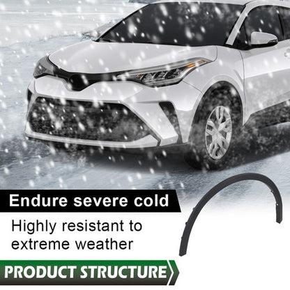 Solid Spare Fit For Toyota C-HR 2018-2022 Driver Side Front Wheel Opening Molding