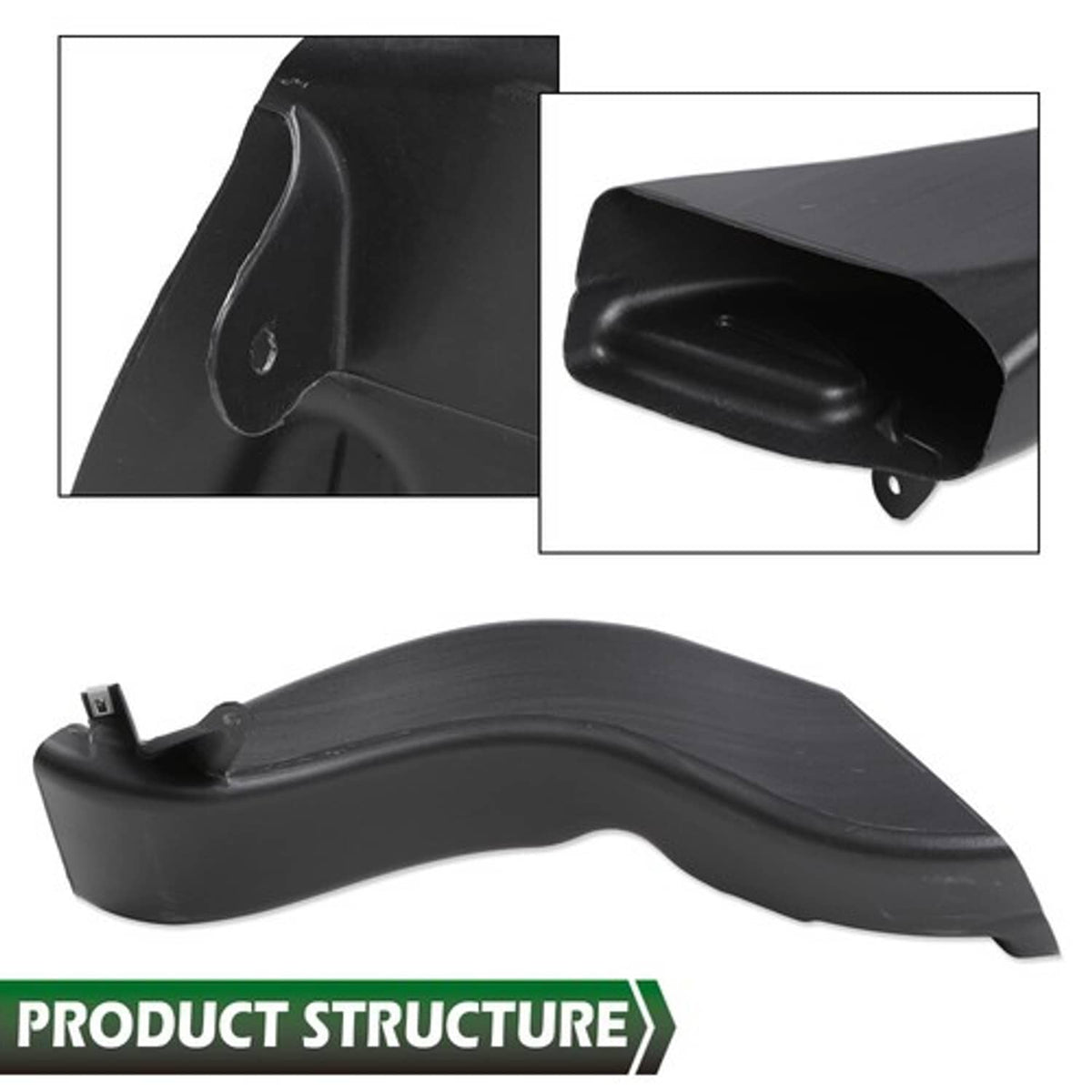 Solid Spare Fit For 2015-2019 Chevrolet C7 Corvette GM C7 Z06 Front Brake Duct Kit