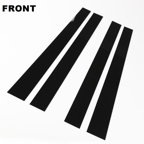 Solid Spare Fit For 97-03 Ford F150 Supercrew/Crew/Harley 4pcs Door B Pillar Appliques