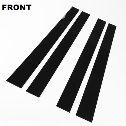 Solid Spare Fit For 97-03 Ford F150 Supercrew/Crew/Harley 4pcs Door B Pillar Appliques