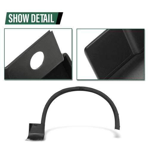 Solid Spare Front Fender Flare Trim Molding Left & Right Side Fit For 2011-2018 BMW X3 X4