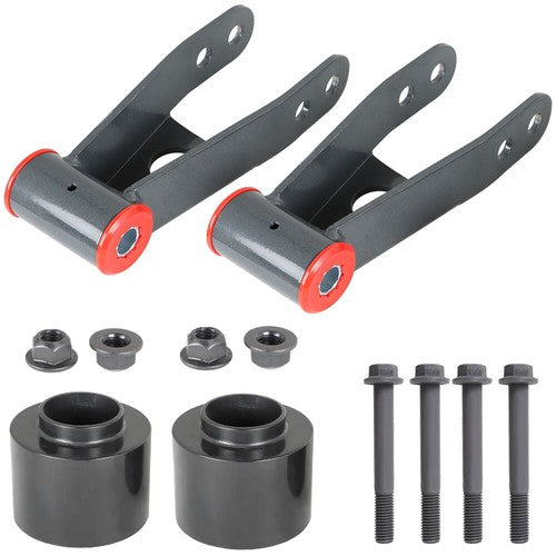 Solid Spare 3" Front 2" Rear Full Leveling Lift Kit For 84-01 Jeep Cherokee XJ 2WD 4WD Sport