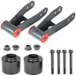 Solid Spare 3" Front 2" Rear Full Leveling Lift Kit For 84-01 Jeep Cherokee XJ 2WD 4WD Sport