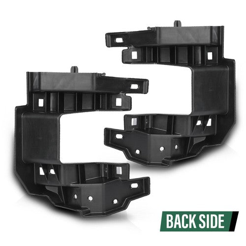 Solid Spare Front Bumper Fog Light Lamp Bracket Fit For 2019-2024 Ram 1500 Left+Right Side