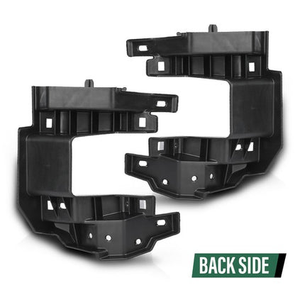 Solid Spare Front Bumper Fog Light Lamp Bracket Fit For 2019-2024 Ram 1500 Left+Right Side