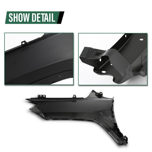 Solid Spare Front Fender Fit For Jeep Compass 2017-2025 Front Driver and Passenger Side