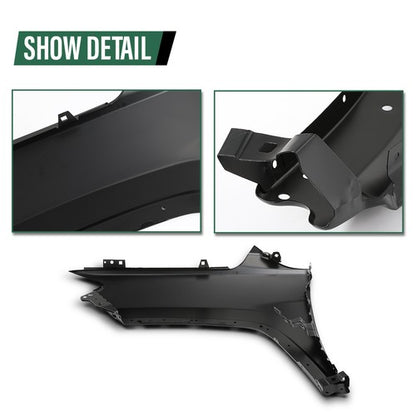 Solid Spare Front Fender Fit For Jeep Compass 2017-2025 Front Driver and Passenger Side