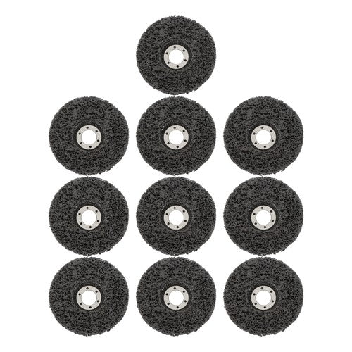 Solid Spare 10 Pieces of 4.5inch x 7/8 inch Black Diamond Grinding Discs for Angle Grinder