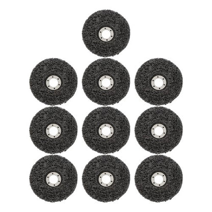 Solid Spare 10 Pieces of 4.5inch x 7/8 inch Black Diamond Grinding Discs for Angle Grinder