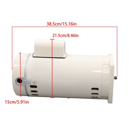 Solid Spare 355010S Pool Pump Motor 1 HP Replacement Motor Parts Fit For Pool Pumps WFE-4