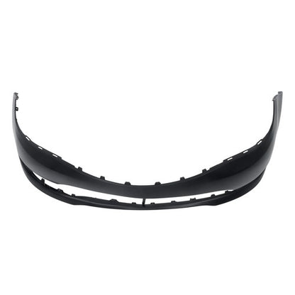 Solid Spare Front Bumper Cover Plastic Black Without Sensor Holes For Chrysler 200 2015-2018