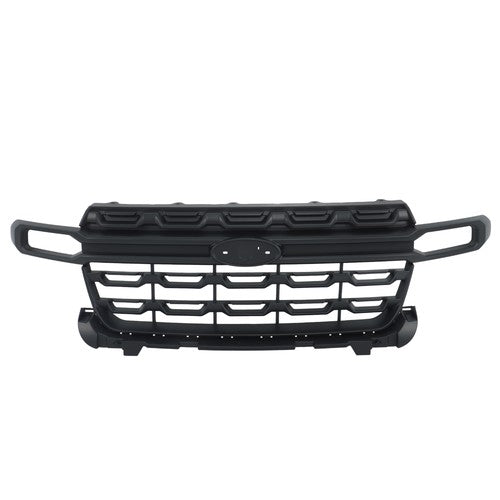 Solid Spare Matte Black Front Grille Grill Assembly NZ6Z8200AA For Ford Maverick 2022-2023