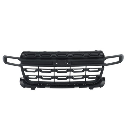 Solid Spare Matte Black Front Grille Grill Assembly NZ6Z8200AA For Ford Maverick 2022-2023