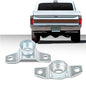 Solid Spare Fit For 1967-1972 Chevy C10 K10 Truck Fleetside Tailgate Trunnion Hinge Set