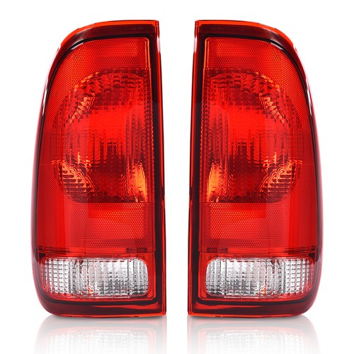 Solid Spare Tail Lights Fit For 97-03 Ford F150 99-07 F250 F350 F450 Super Duty Brake Lamps