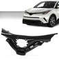 Solid Spare Fit For 18-19 Toyota CHR C-HR Front Upper Bumper Grille Grill Assembly Black