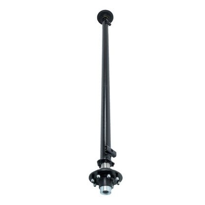 Solid Spare Fit For 7000lbs 7k TK Trailer Axle 8 lug-6.5" 74" Spring Center 89" Hub Face
