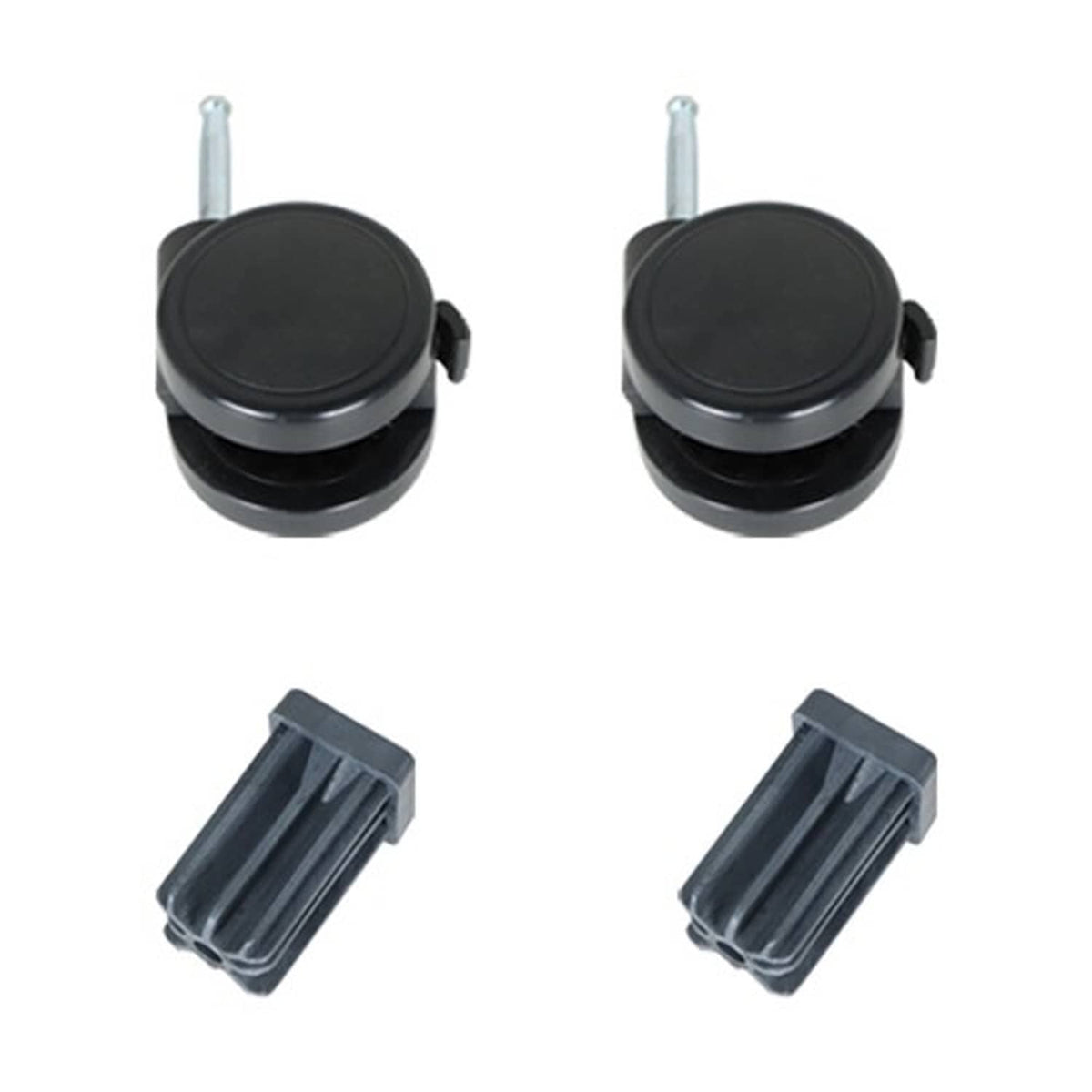 Solid Spare For Weber Spirit Series Caster Wheel 2pc For Weber Summit Gas Grills