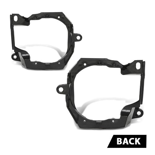 Solid Spare Front Bumper Fog Light Brackets Fit For 2015-2017 Ford Mustang Left+Right Side