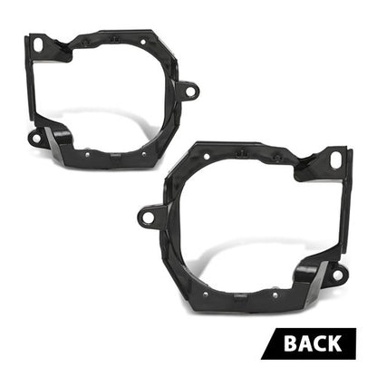 Solid Spare Front Bumper Fog Light Brackets Fit For 2015-2017 Ford Mustang Left+Right Side
