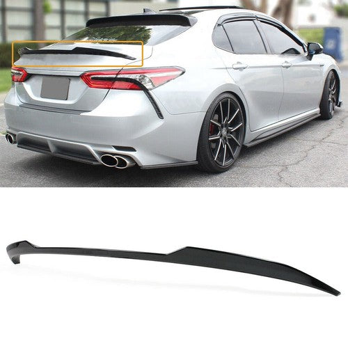 Solid Spare Rear Trunk Spoiler Wing Suit For Toyota Camry 2018-2020 SE XSE LE XLE M4 Style
