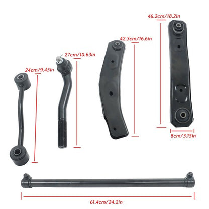 Solid Spare For Jeep Grand Cherokee 1999-2004 15x Outer Tie Rod Ends Control Arms Ball Joint
