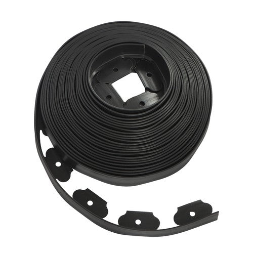 Solid Spare L-shaped Landscape Edging Border Kit No-Dig Garden Edge Lawn Border 1.5" 60 FT