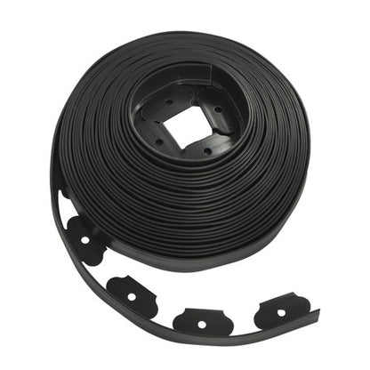 Solid Spare L-shaped Landscape Edging Border Kit No-Dig Garden Edge Lawn Border 1.5" 60 FT