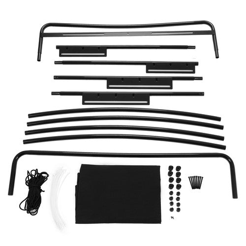 Solid Spare 85" Golf Cart Roof Top Tubular Canopy For EZGO TXT 4-Seat Sun Top Club Car