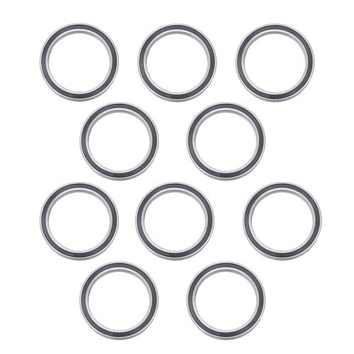 Solid Spare 10Pcs 6809-2RS Deep Groove Ball Bearings 45mm Inner Dia 58mm OD 7mm Bore Sealed